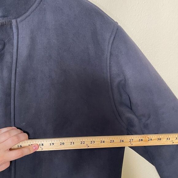 Haupt Jacket Mens 42R Black Full Zip Fur Lined Pockets - Picture 4 of 10